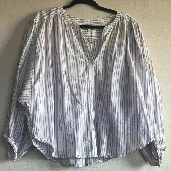 Loft Pin stripe Blouse - Picture 1 of 2